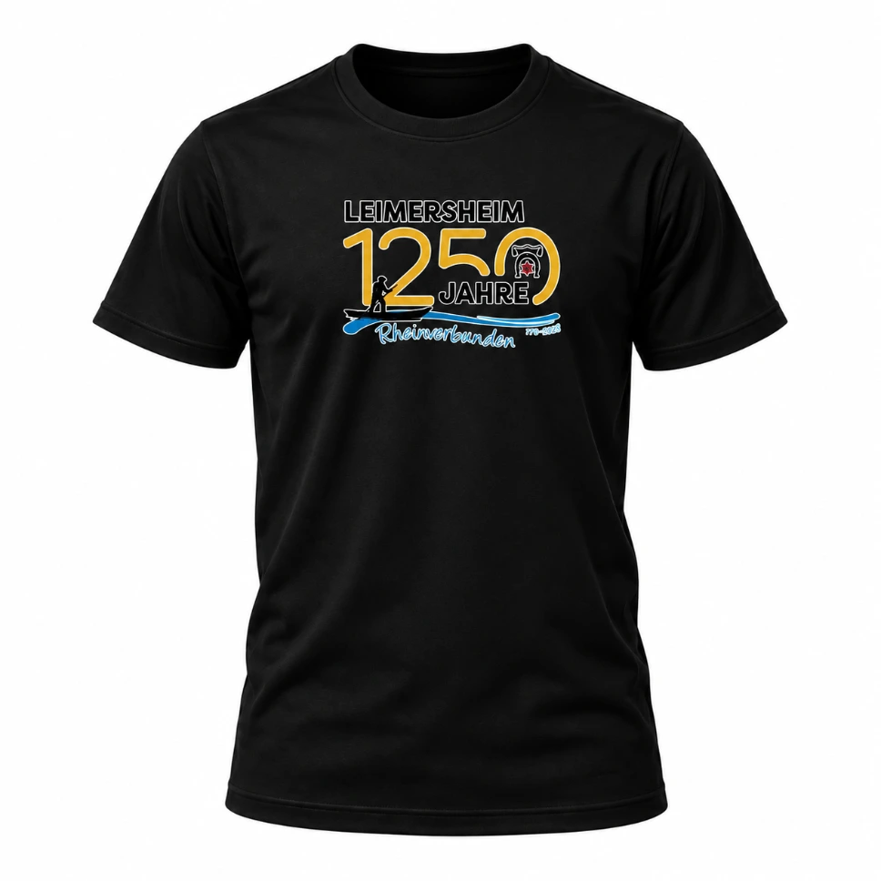 T-Shirt Großes Logo vorne