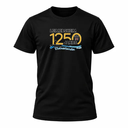 T-Shirt Großes Logo vorne