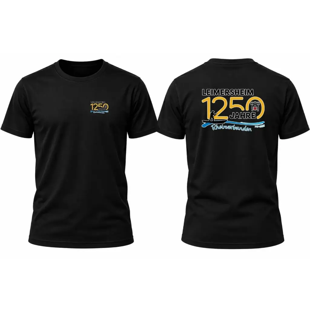 T-Shirt Logo hinten groß
